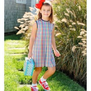 The Beaufort Bonnet Company Mary Frances Frock | Paint Set Plaid